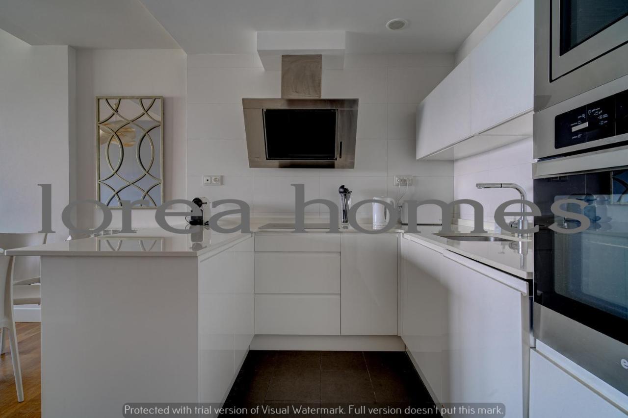 La Madame On La Concha Beach, Seaview Apartment 圣塞瓦斯蒂安 外观 照片