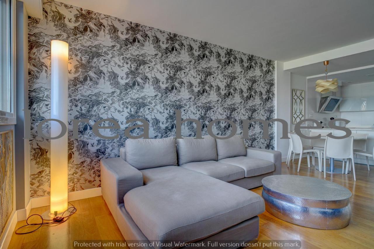 La Madame On La Concha Beach, Seaview Apartment 圣塞瓦斯蒂安 外观 照片