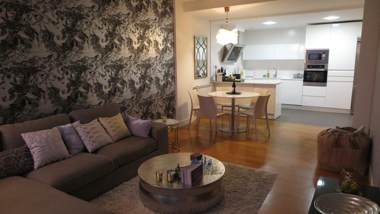 La Madame On La Concha Beach, Seaview Apartment 圣塞瓦斯蒂安 外观 照片