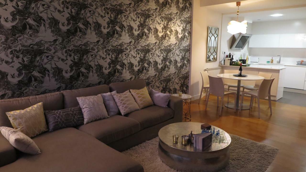 La Madame On La Concha Beach, Seaview Apartment 圣塞瓦斯蒂安 外观 照片